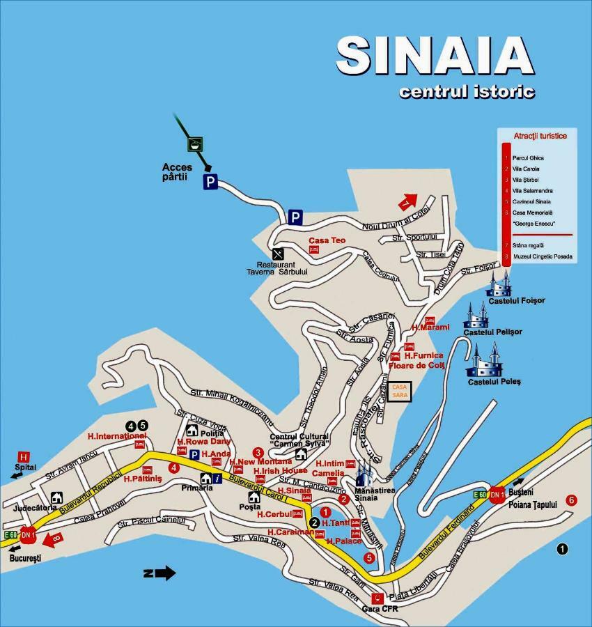 Casa Sara Apartman Sinaia Kültér fotó